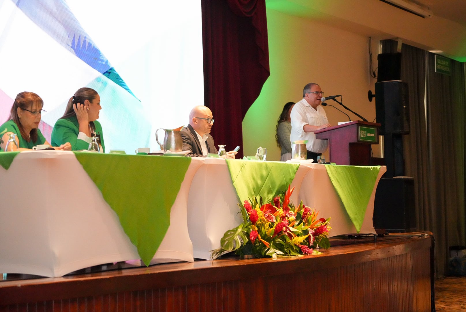 22/08/2026. Asamblea Nacional del Partido Liberación Nacional. Hotel San José Palacio, salón Greco. San José. Fotografía: Lilly Arce