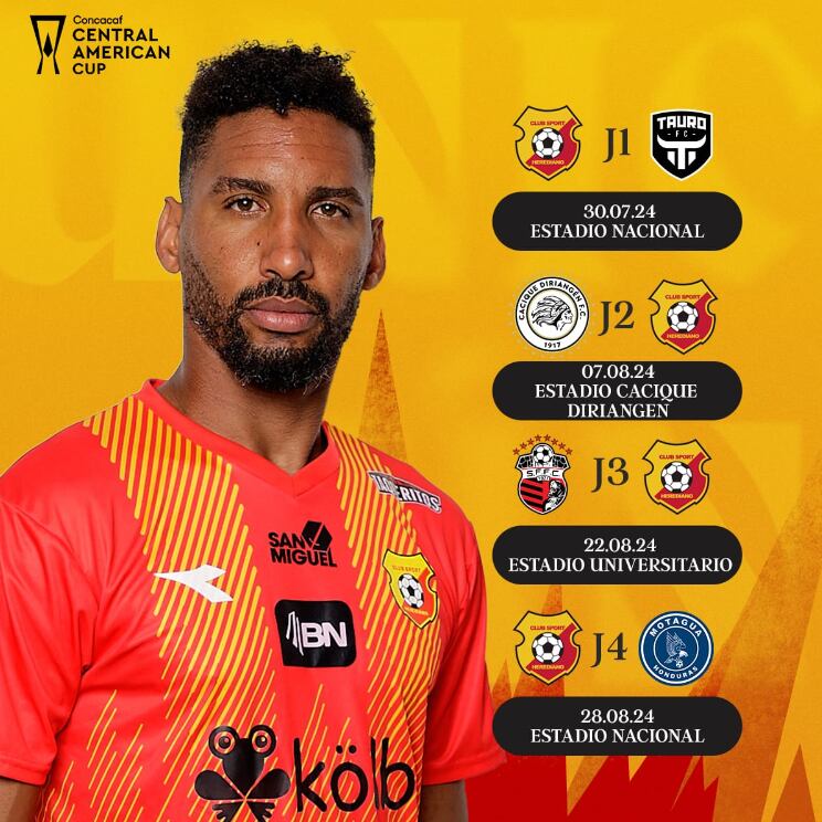 Herediano
Calendario Copa Centroamericana 2024
17 de junio del 2024
Cortesía: Herediano