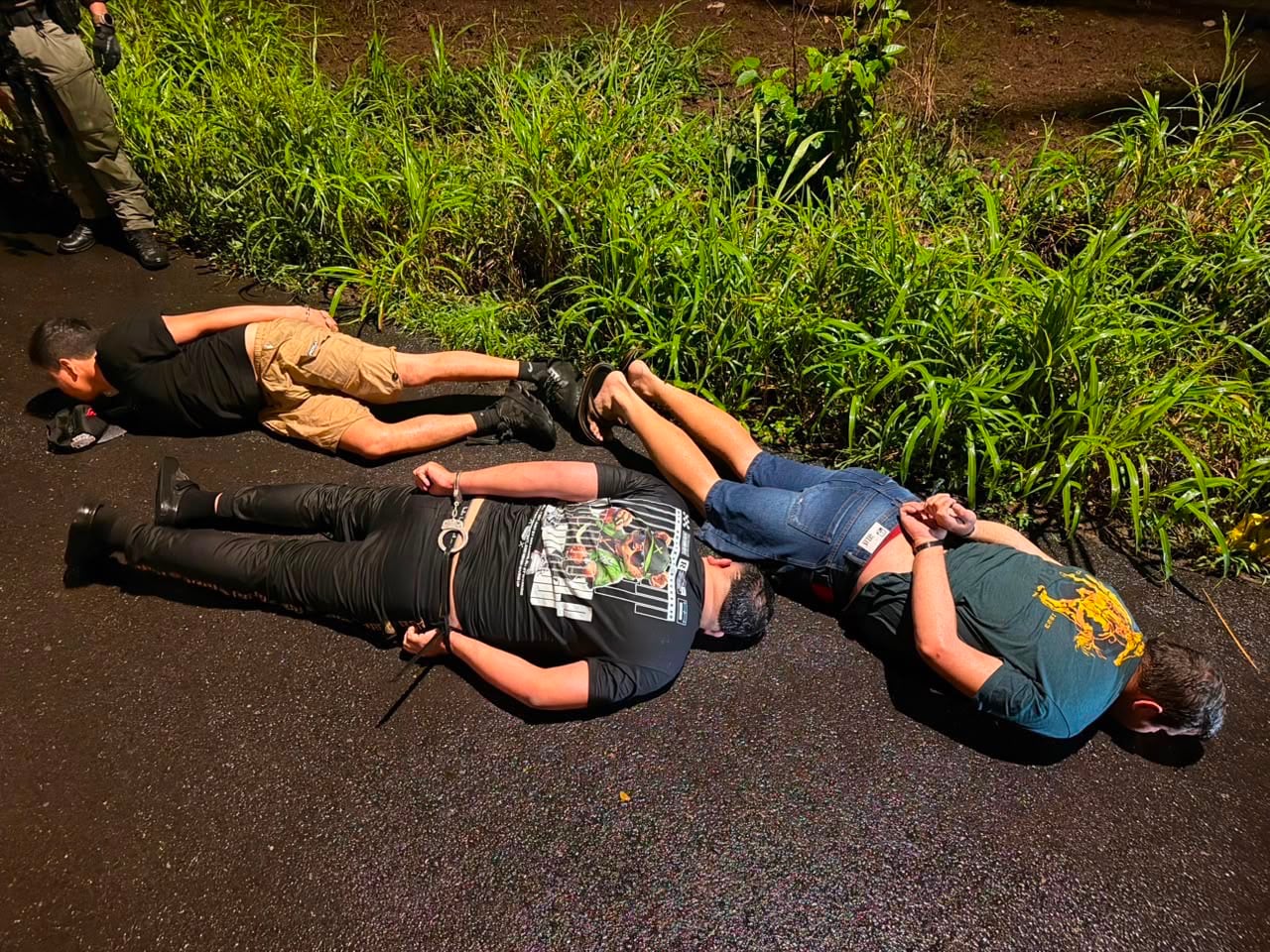 Detenidos presuntos colaboradores de alias Diablo en Puntarenas
