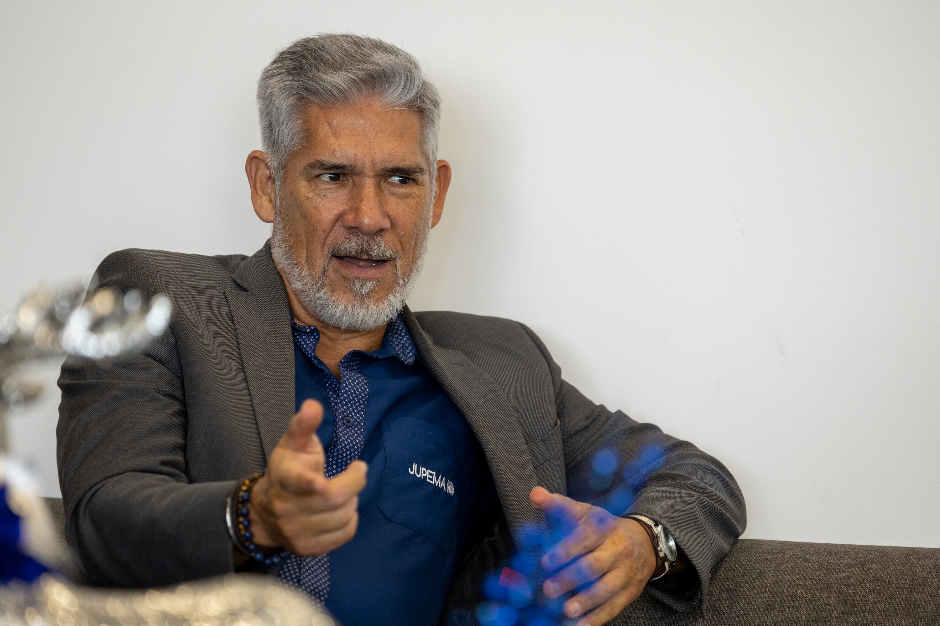 15/11/2024, San José, JUPEMA, entrevista con el director de JUPEMA, Carlos Arias Alvarado.