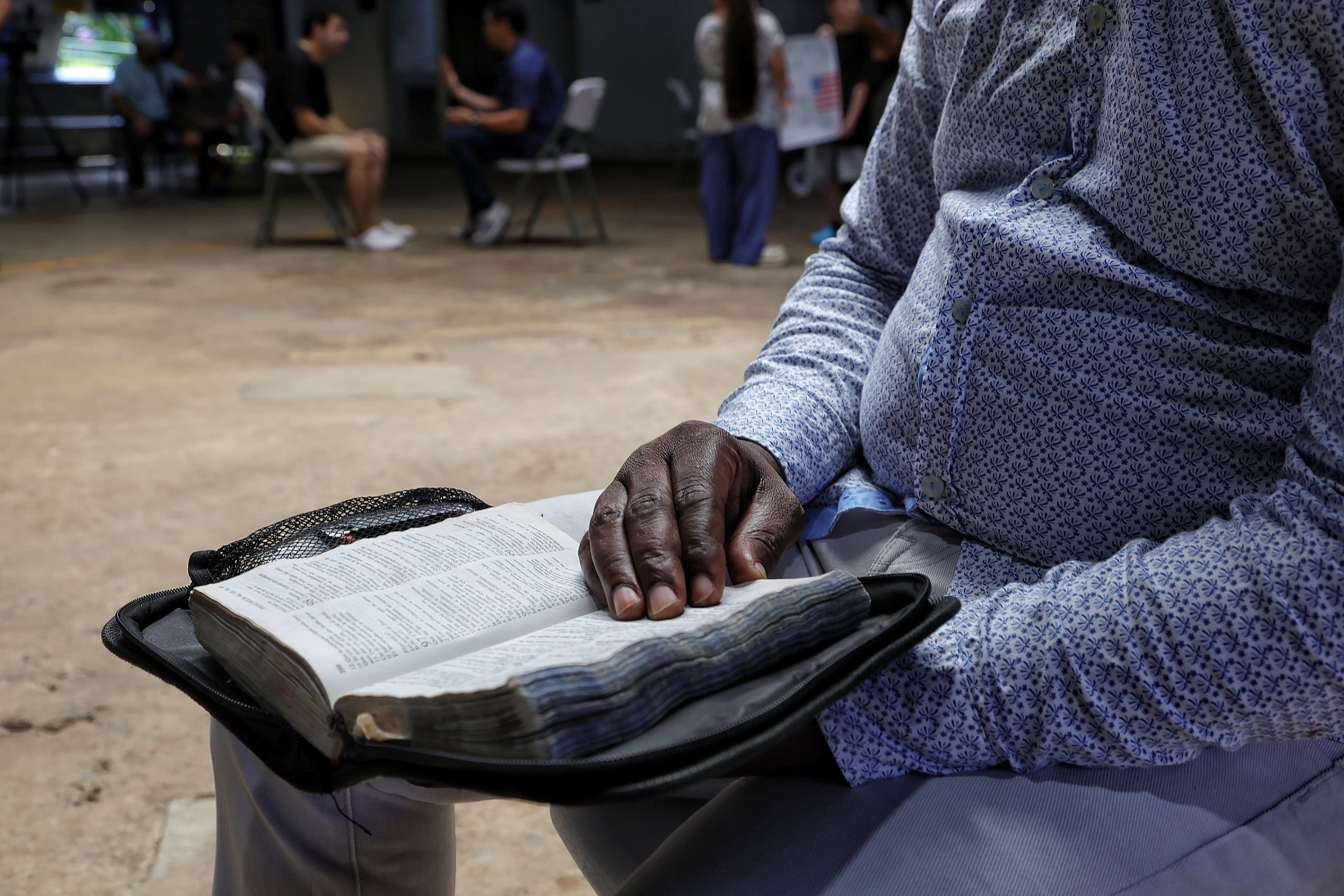 Migrantes en condición de tránsito en el CATEM zona sur Corredores / Fotografía: John Durán