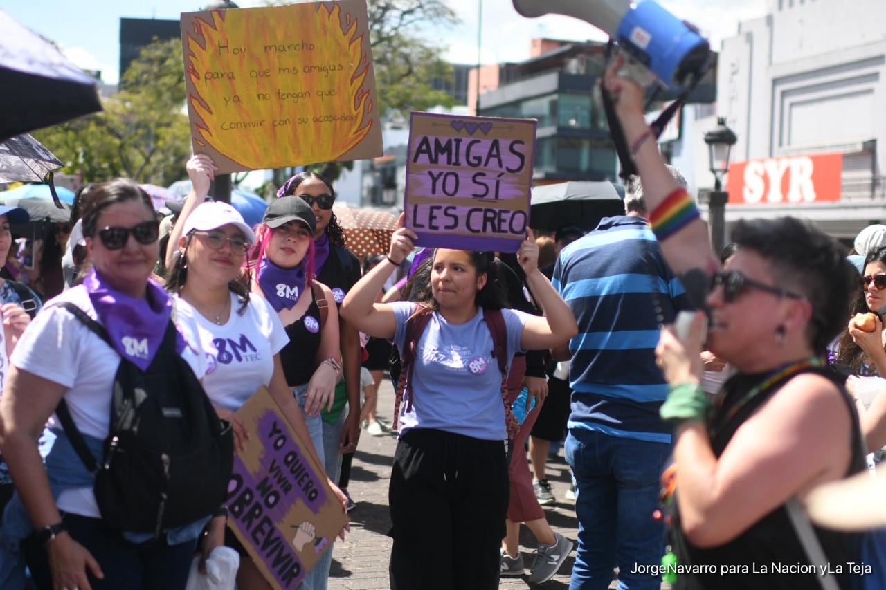 Marcha 8M por el Día de la Mujer