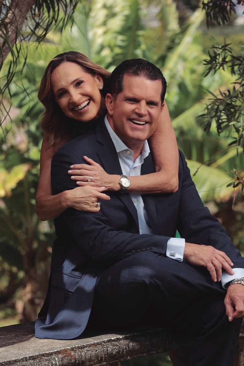 Karina Fischel y Franco Pacheco en portada de Perfil febrero 2026