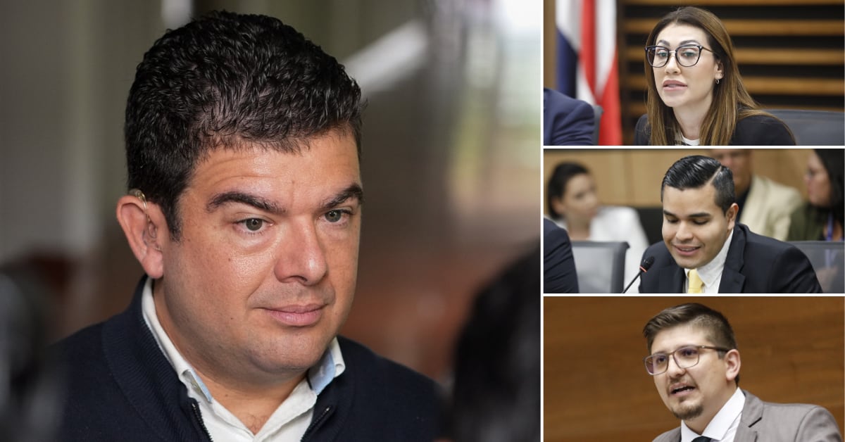 Álvaro Ramos pidió a la fracción respaldar su posición en contra de la reelección de Ricardo Sancho y Miguel Guillén, para la presidencia y secretaria general del PLN.