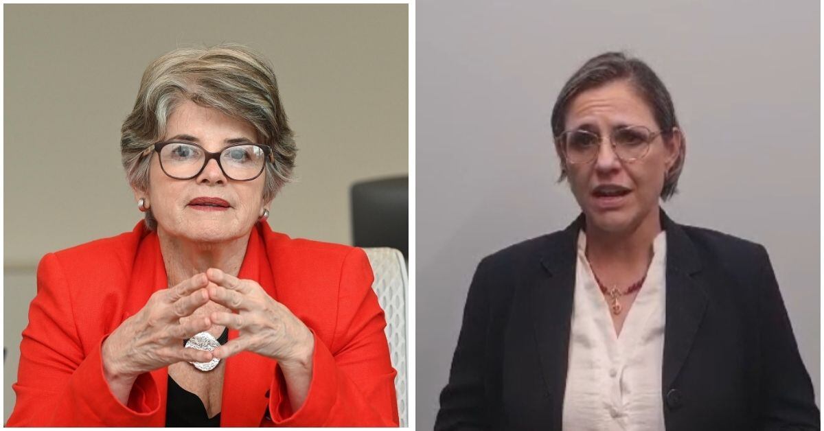 Rocío Aguilar, exjerarca de Sugef, y Marianne Kött interventora y resolutora de Financiera Desyfin.