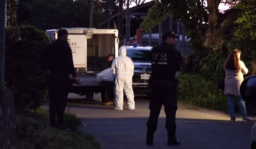 El Organismo de Investigación Judicial llevan el desarrollo de la investigación del caso para determinar si el fallecido tuvo participación en el robo a una vivienda.