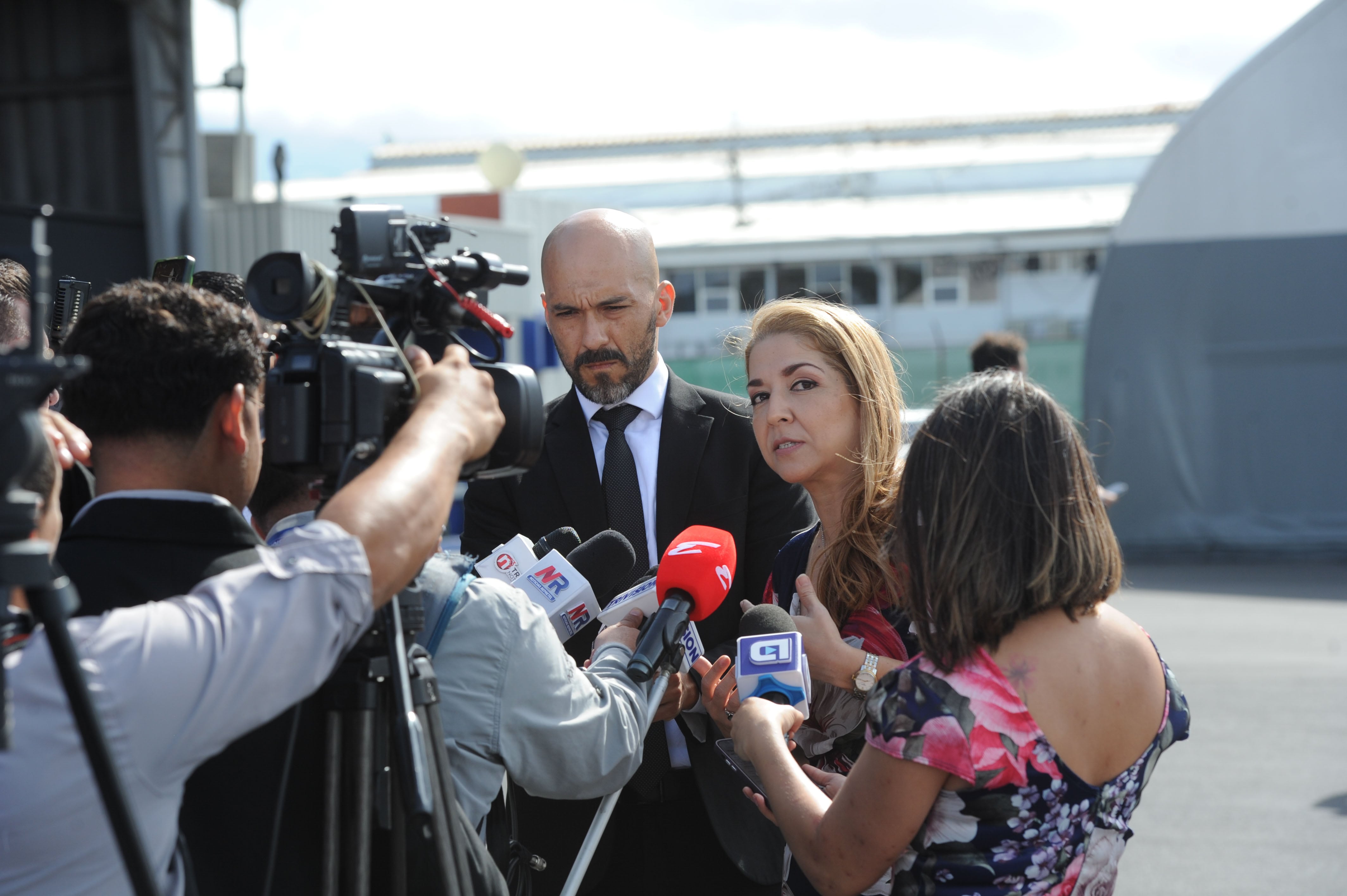 Llegada Ecuador Sra María José Pinto