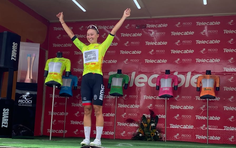 Vuelta a Costa Rica Femenina 2025
Ucraniana Natalia Safroniuk, líder de la Vuelta
Tercera Etapa
Recorrido de 118 kilómetros entre Palmar Norte y General Viejo.
2 de octubre del 2025
Cortesía Fecoci