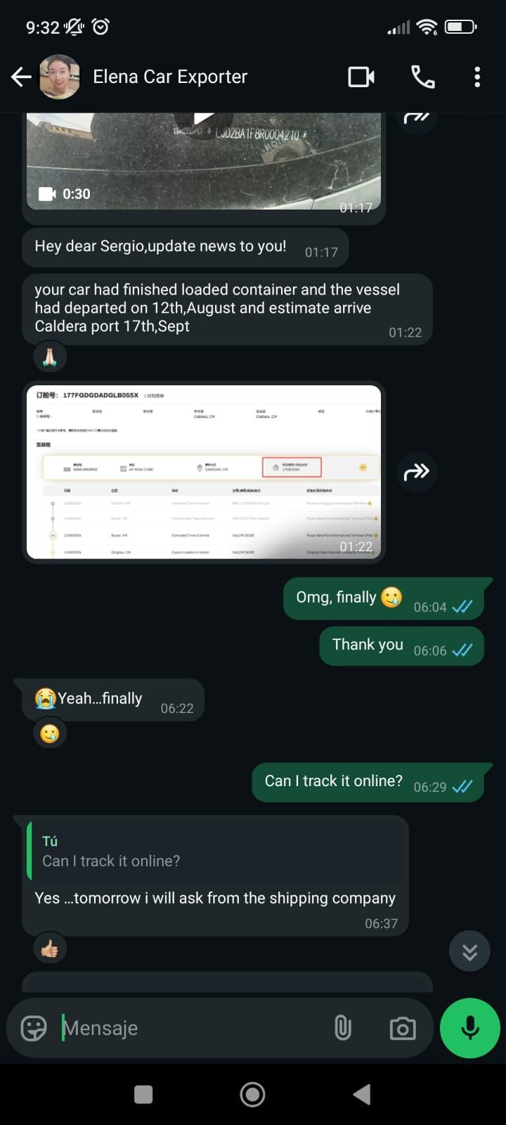 Los usuarios ticos se terminan comunicado con los vendedores de autos chinos por medio de WhatsApp.