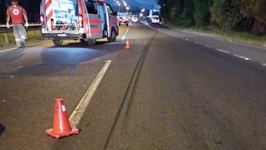 Joven de 29 años muere atropellado por buseta en la autopista Florencio del Castillo