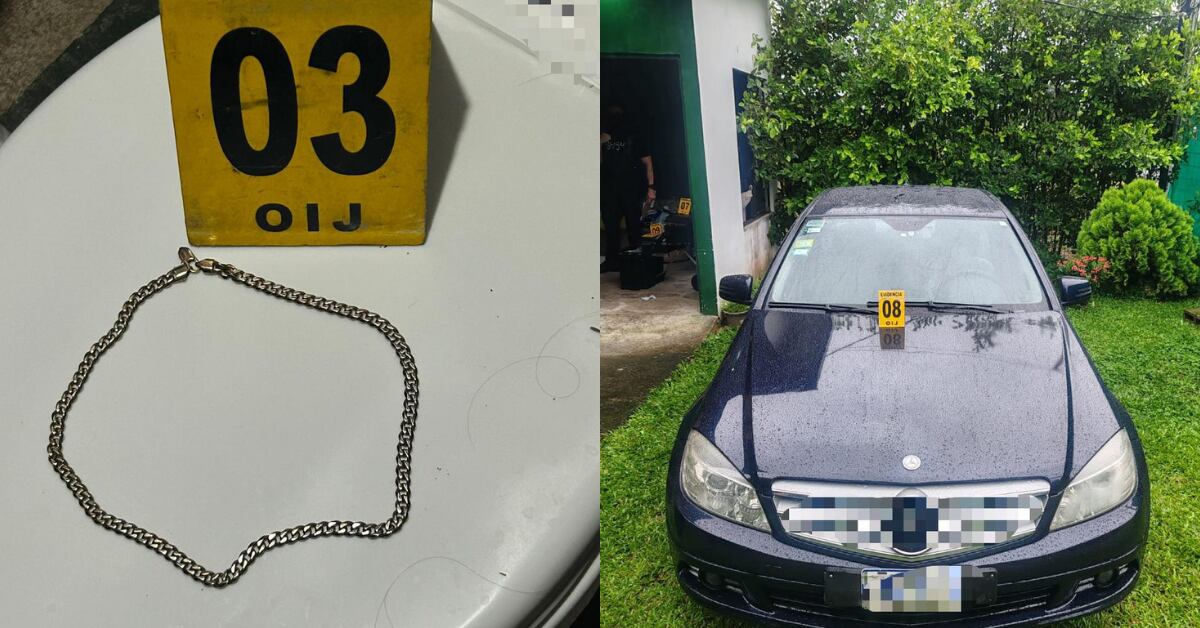 Durante tres allanamientos, agentes judiciales hallaron uno de los carros robados y pertenencias de las víctimas.
