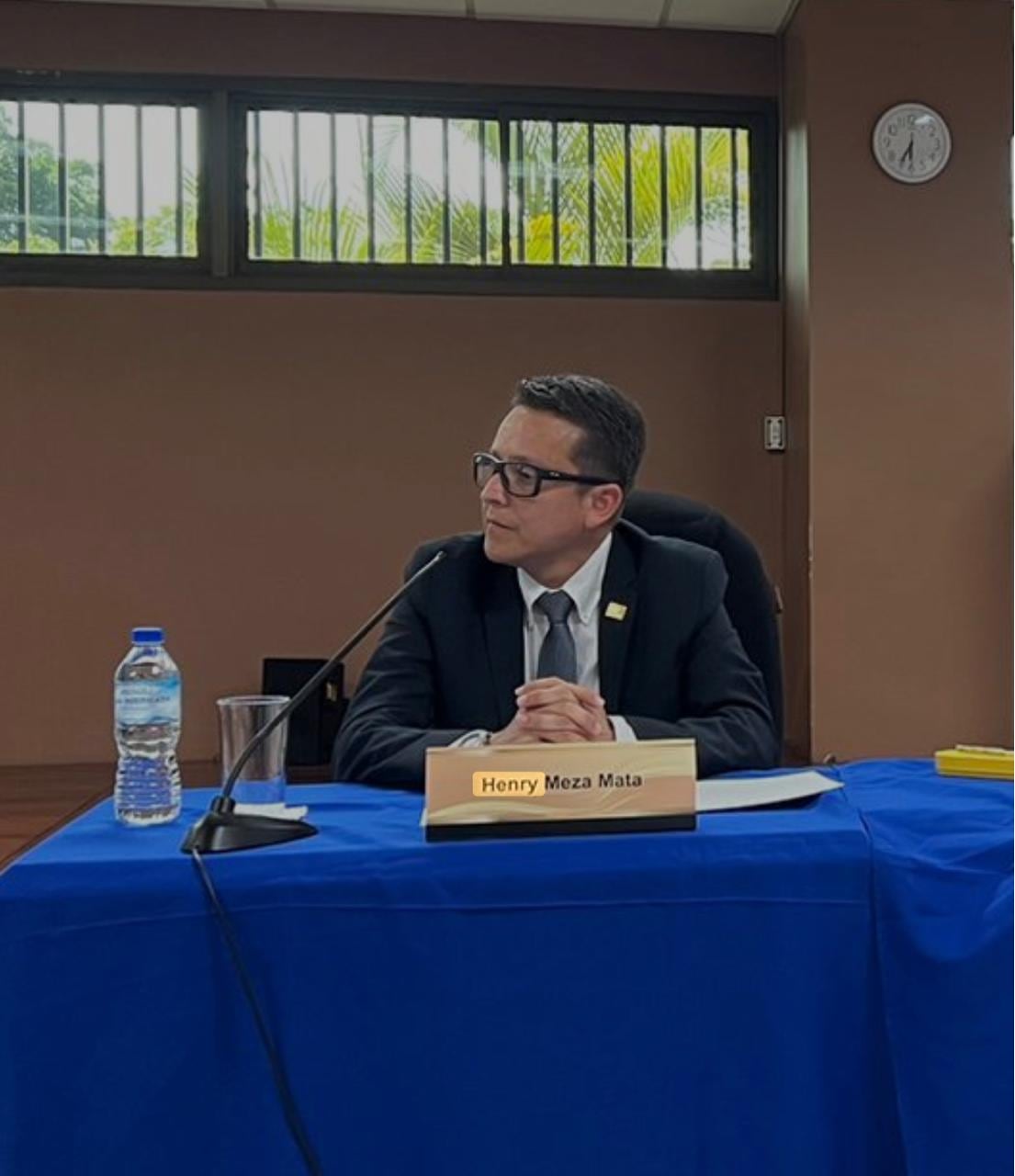 El fiscal Henry Meza tiene 30 años de trayectoria en el Poder Judicial.