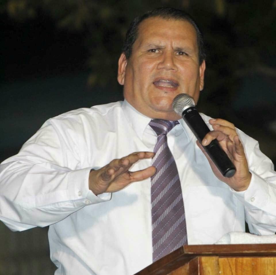 Rigoberto Vega, presidente de Alianza Evangélica.