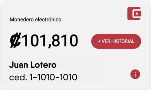 Pague su pedacito del gordo con Sinpe Móvil.