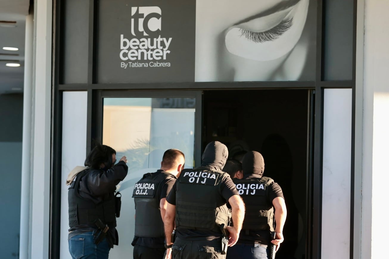 Allanamiento en la Guacima de Alajuela