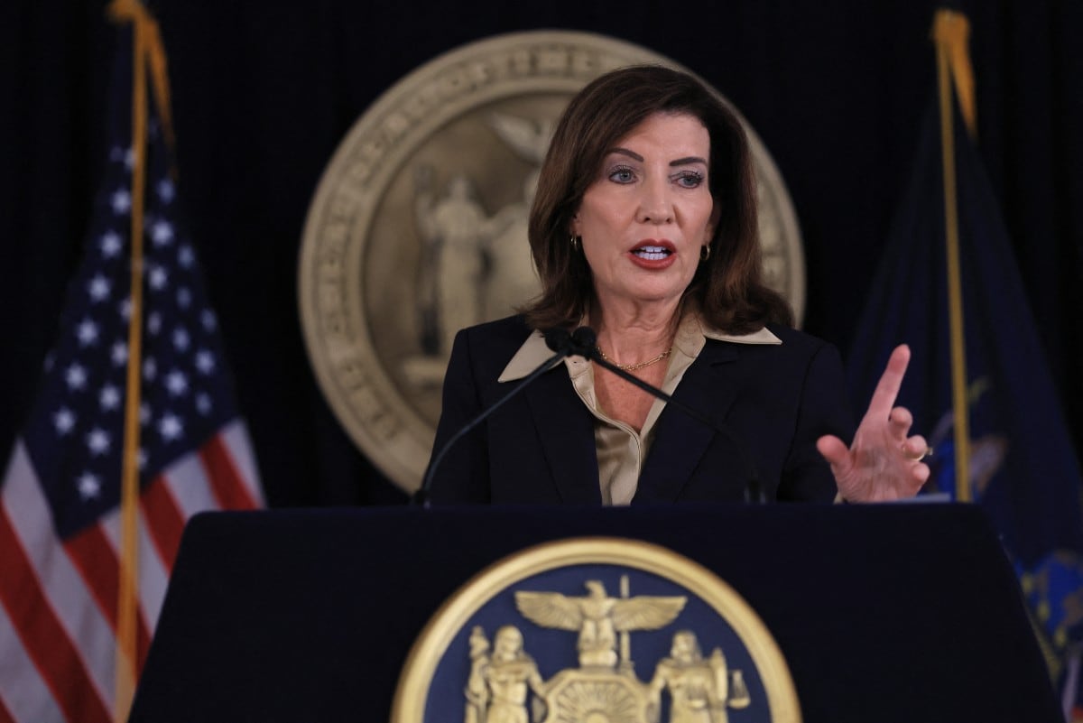 La gobernadora de Nueva York, Kathy Hochul.