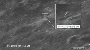 Resto de cohete de SpaceX se estrella contra la Luna y deja una nube de escombros: esto detectaron desde Chile