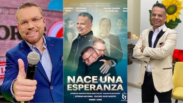 Giovanni Calderón y el Padre Mix se unen en película sobre donación de órganos; véalos en el cine