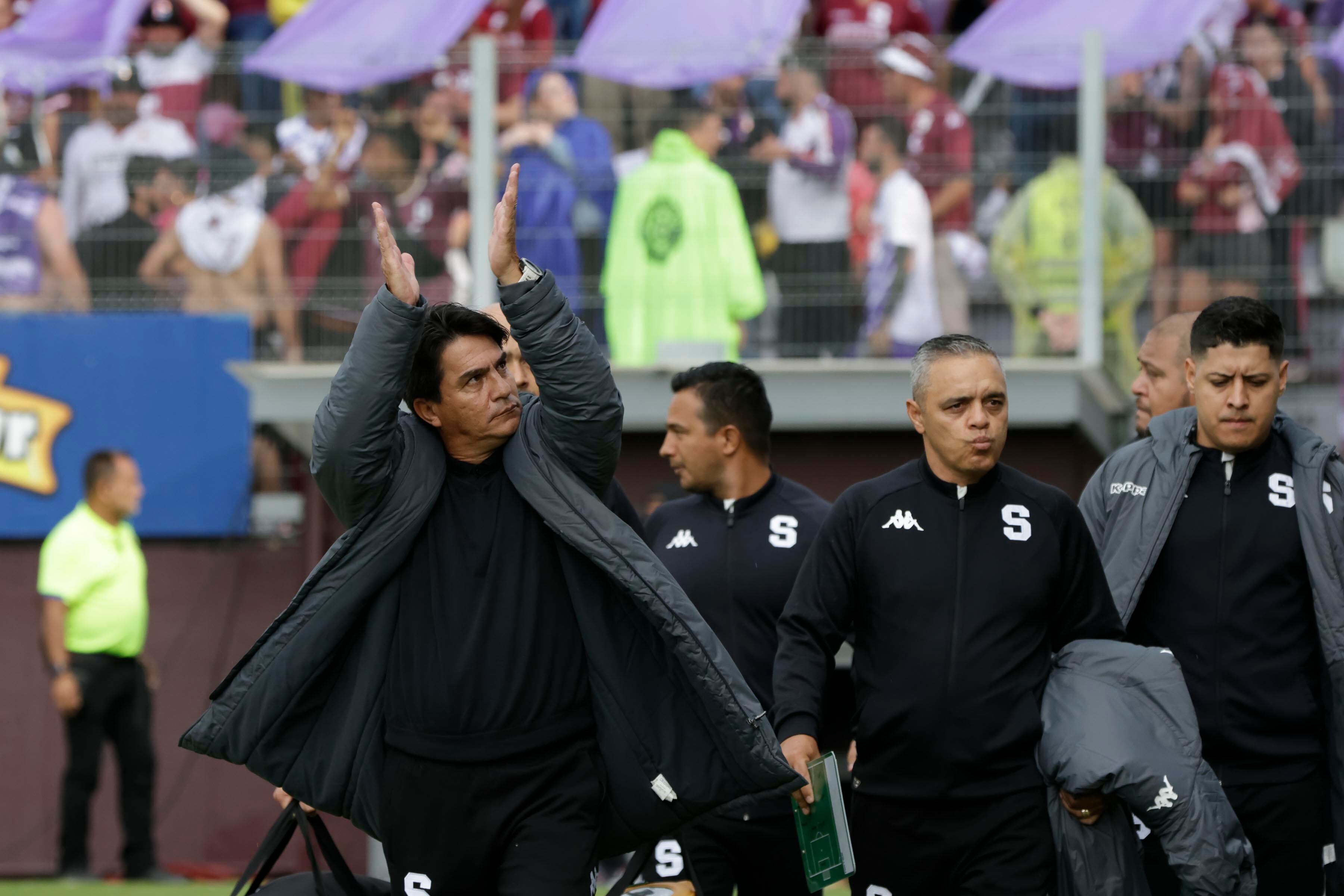 26/05/2024. Estadio Ricardo Saprissa Aymá, Tibás. Hora: 04:00 p.m. Final del del Torneo de Clausura 2024 entre el Deportivo Saprissa y Liga Deportiva Alajuelense (LDA), disputada en el Estadio Ricardo Saprissa Aymá, Tibás.