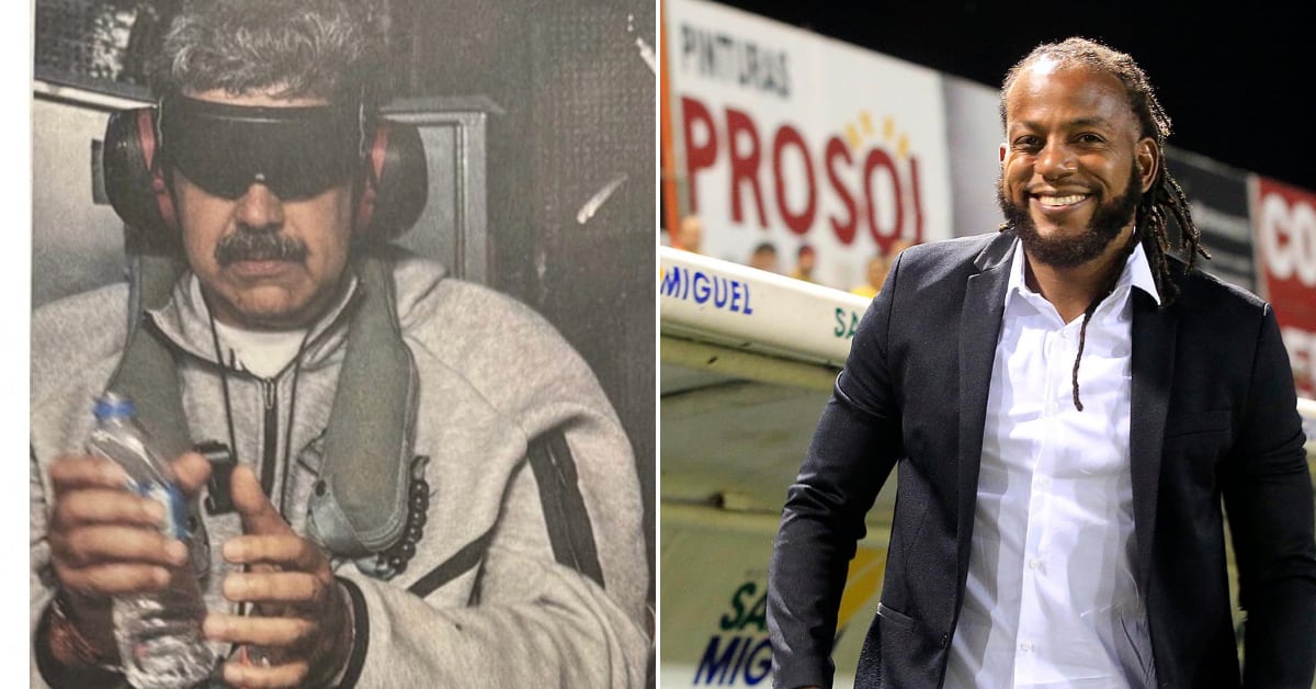 Víctor 'Mambo' Núñez dio de qué hablar al salir con un atuendo similar al de Nicolás Maduro cuando fue capturado por el ejército de Estados Unidos.