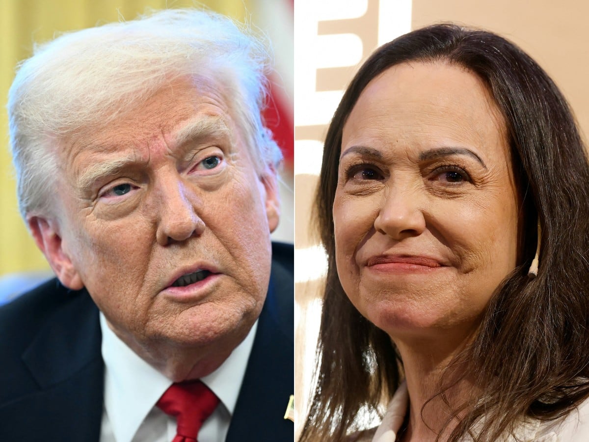 Donald Trump recibirá a María Corina Machado en la Casa Blanca este jueves.