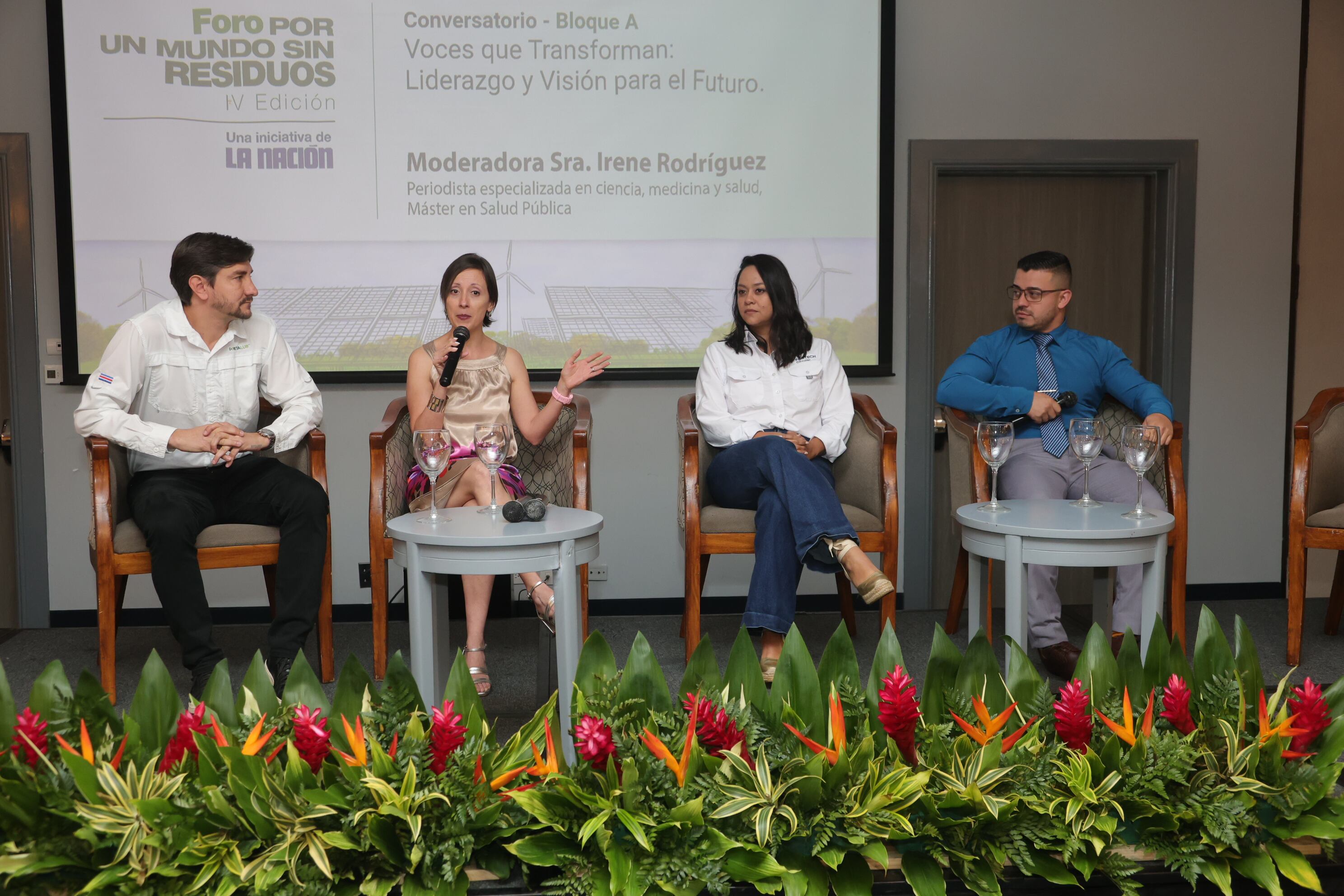 26/06/2025/ fotos del Foro un mundo sin residuos de La Nación / Foto John Durán