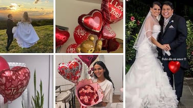 ¡El amor está en el aire! Así celebraron San Valentín los famosos de Costa Rica