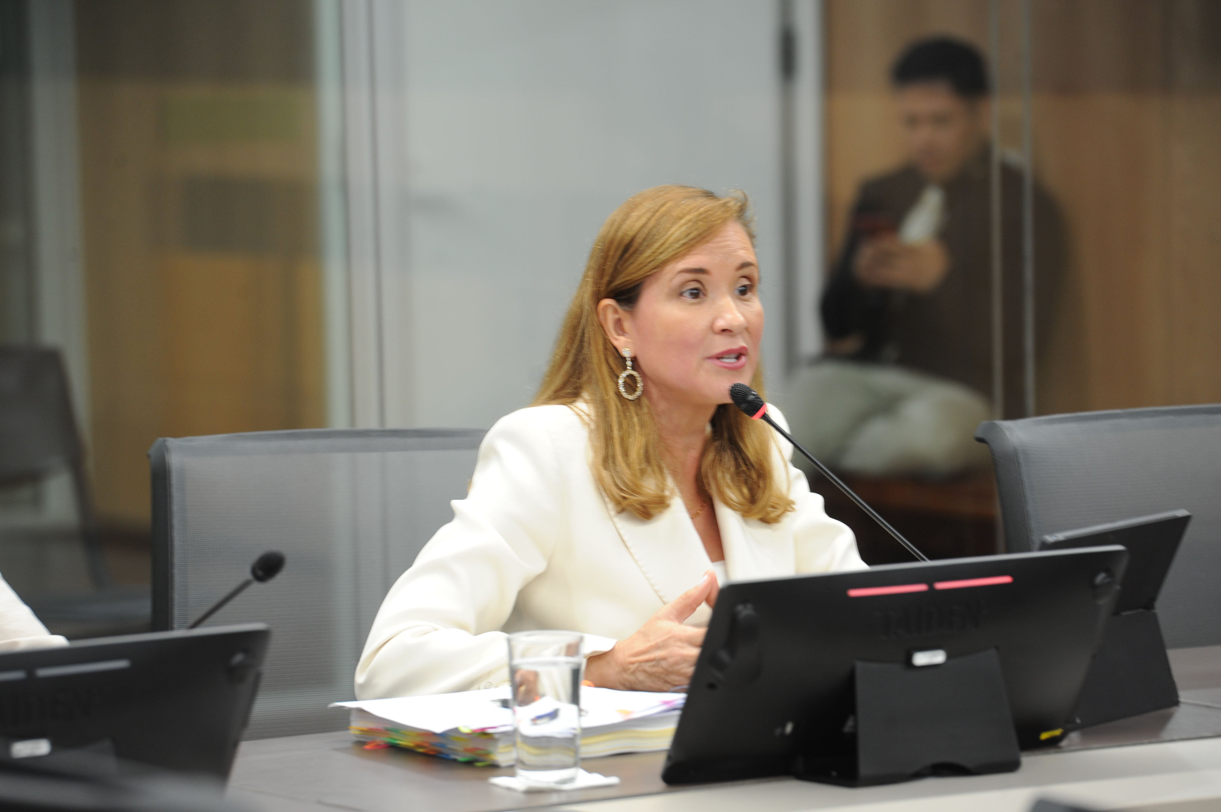 03/06/2024, Asamblea Legislativa, Sala de Comisión con potestad legislativa plena I, COMISIÓN SINART, comparece Sra Gisela Sánchez Maroto Presidenta Ejecutiva del Banco Centroamericano de Integración Económica (BCIE).