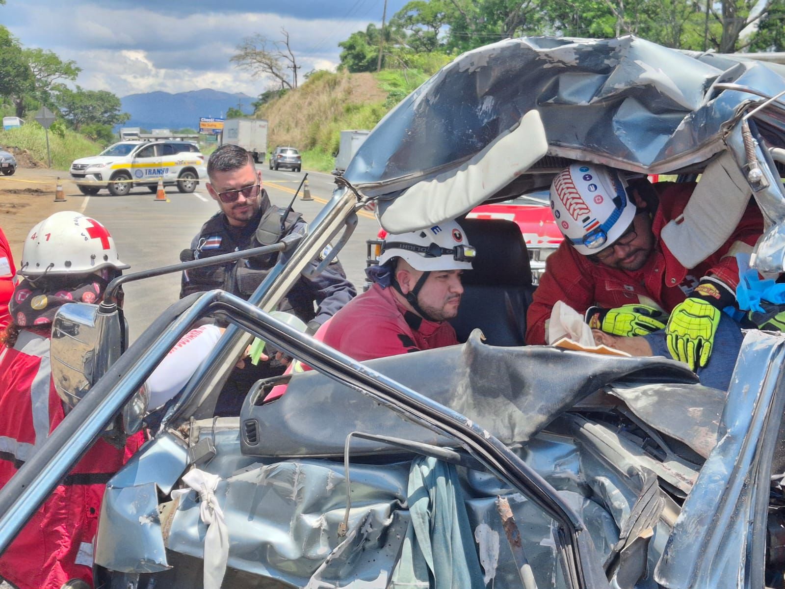 Accidente en La Garita