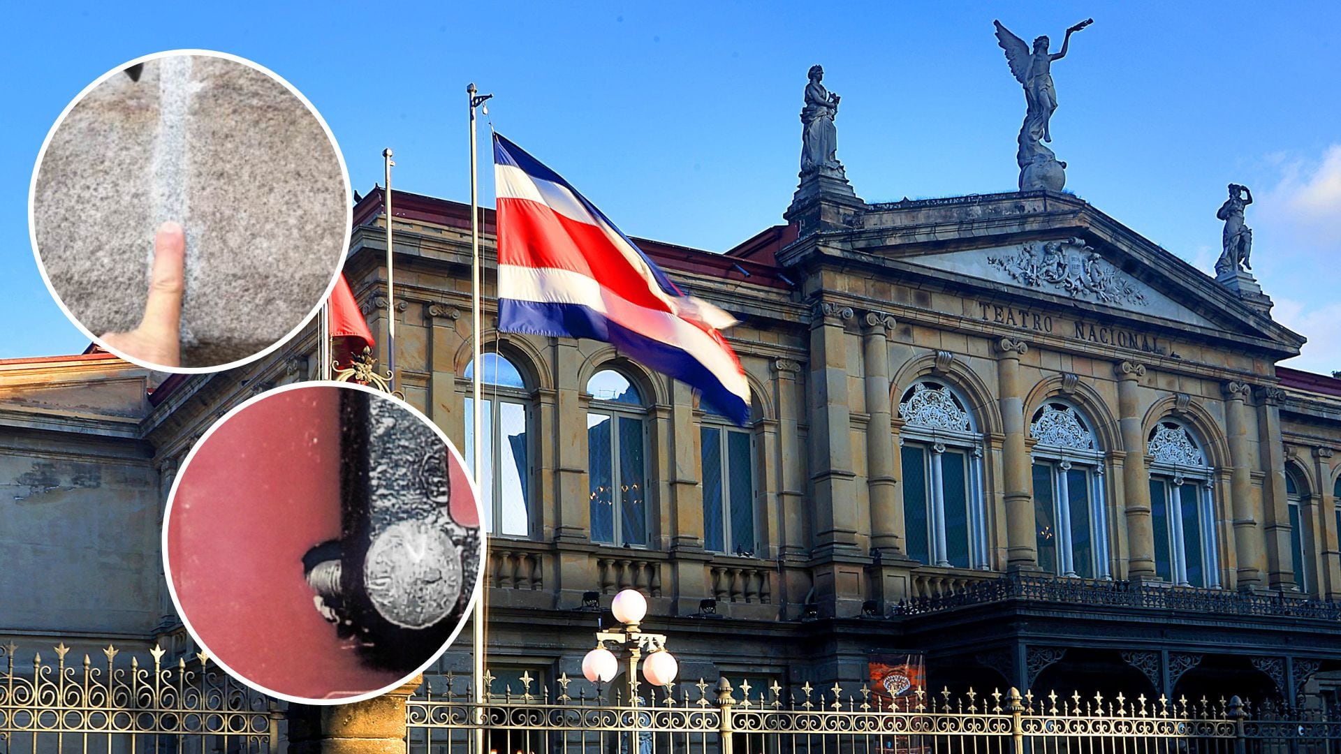 Daños irreversibles en el Teatro Nacional