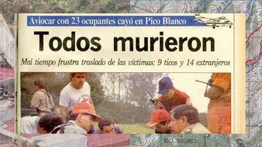 Memorias de un rescatista: 35 años del accidente aéreo más trágico de Costa Rica