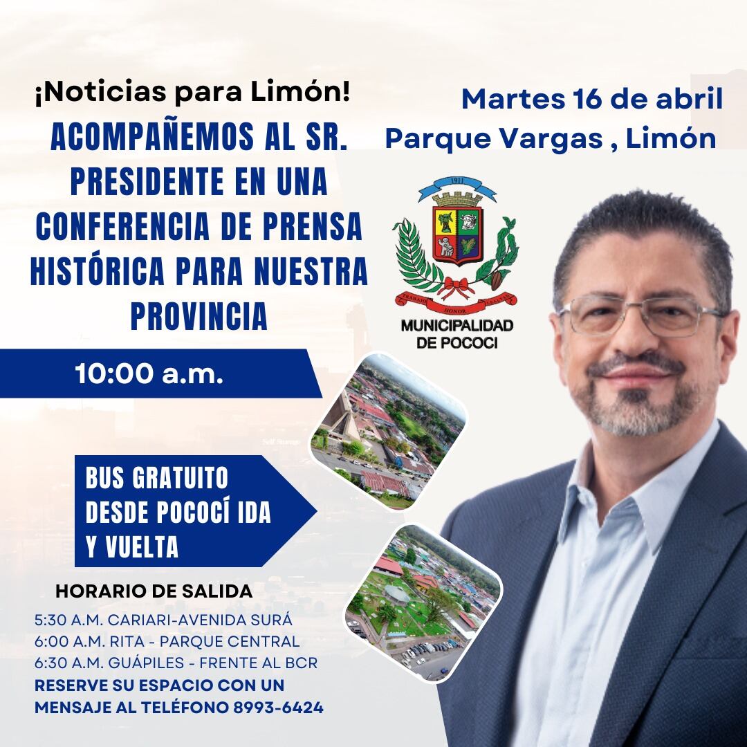 Afiche Limón Pococí