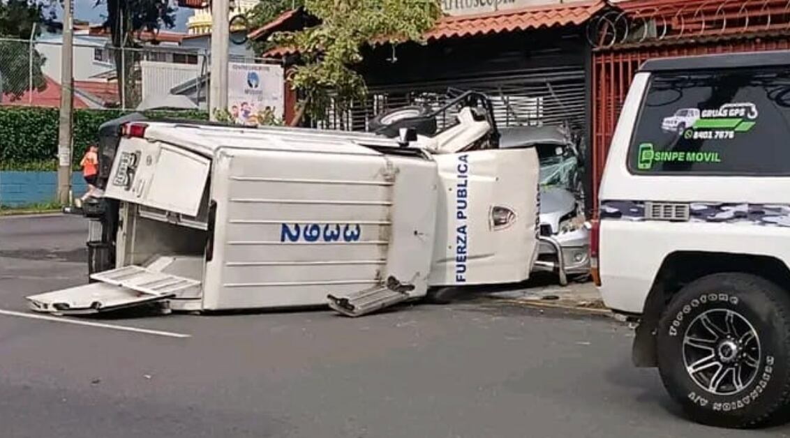 Accidente en Desamparados