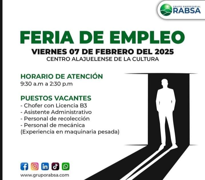 feria de empleo en Alajuela