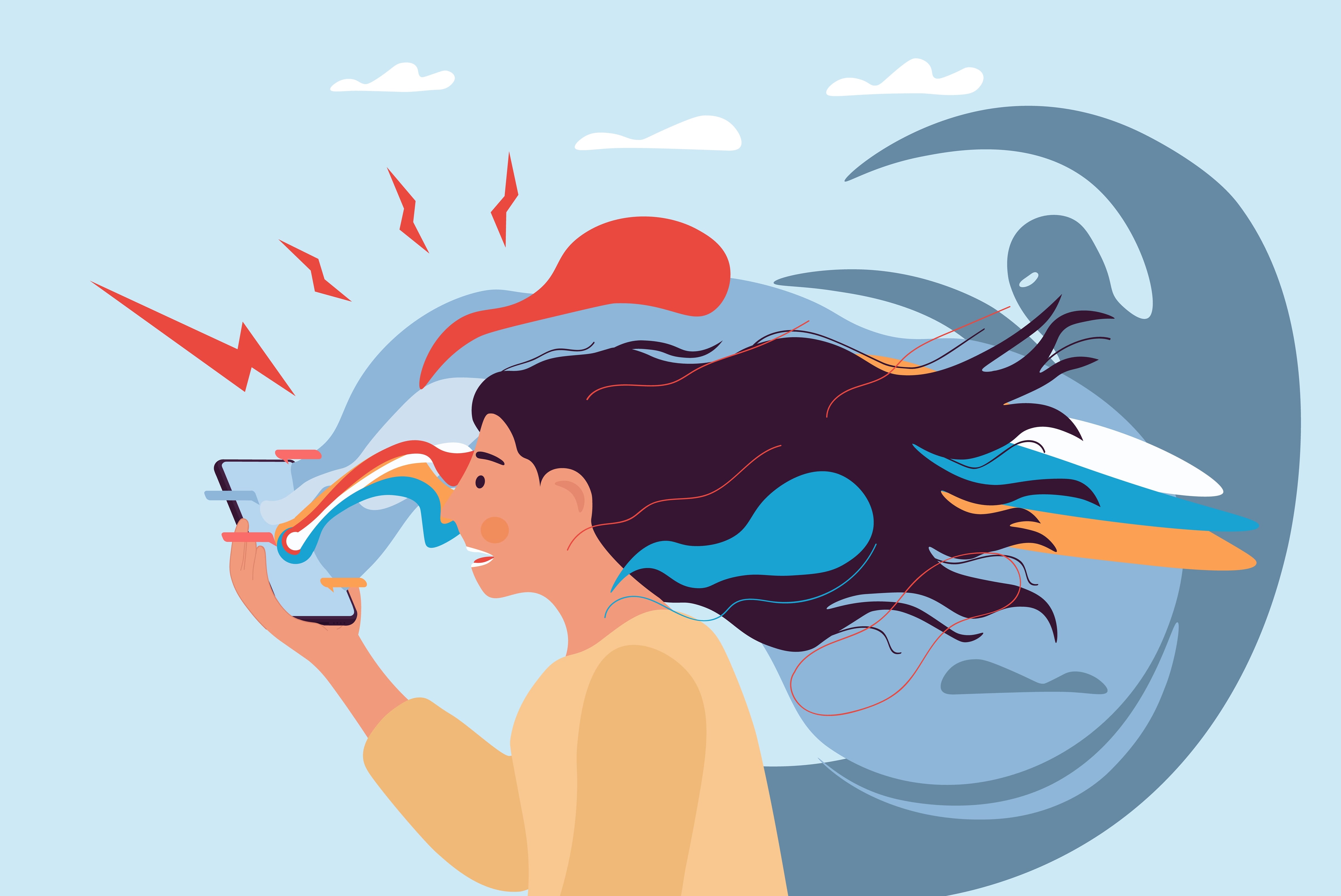 Impacto de redes sociales, celular, adicción al celular, ataque de pánico por ansiedad generada por noticias y contenidos de redes sociales