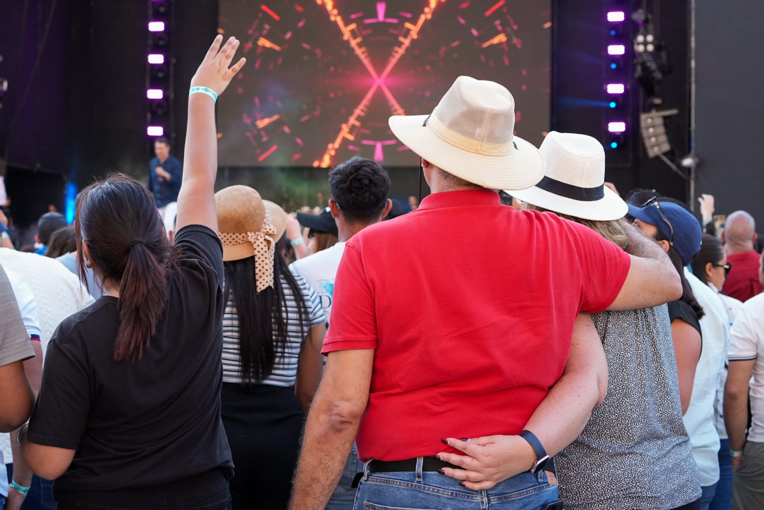 01/02/2025. Conciertos de varios artistas en el Estadio Nacional. Marcos Witt. Fotografía: Lilly Arce.
