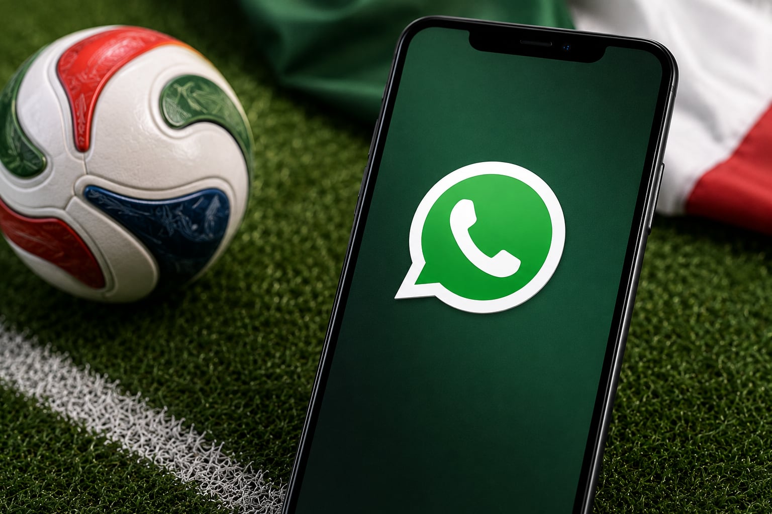 Un sencillo cambio visual permite personalizar el ícono de WhatsApp con elementos alusivos a México y al Mundial de fútbol.