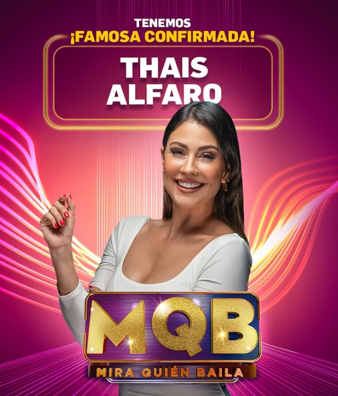 Thais Alfaro, en Mira quién baila.