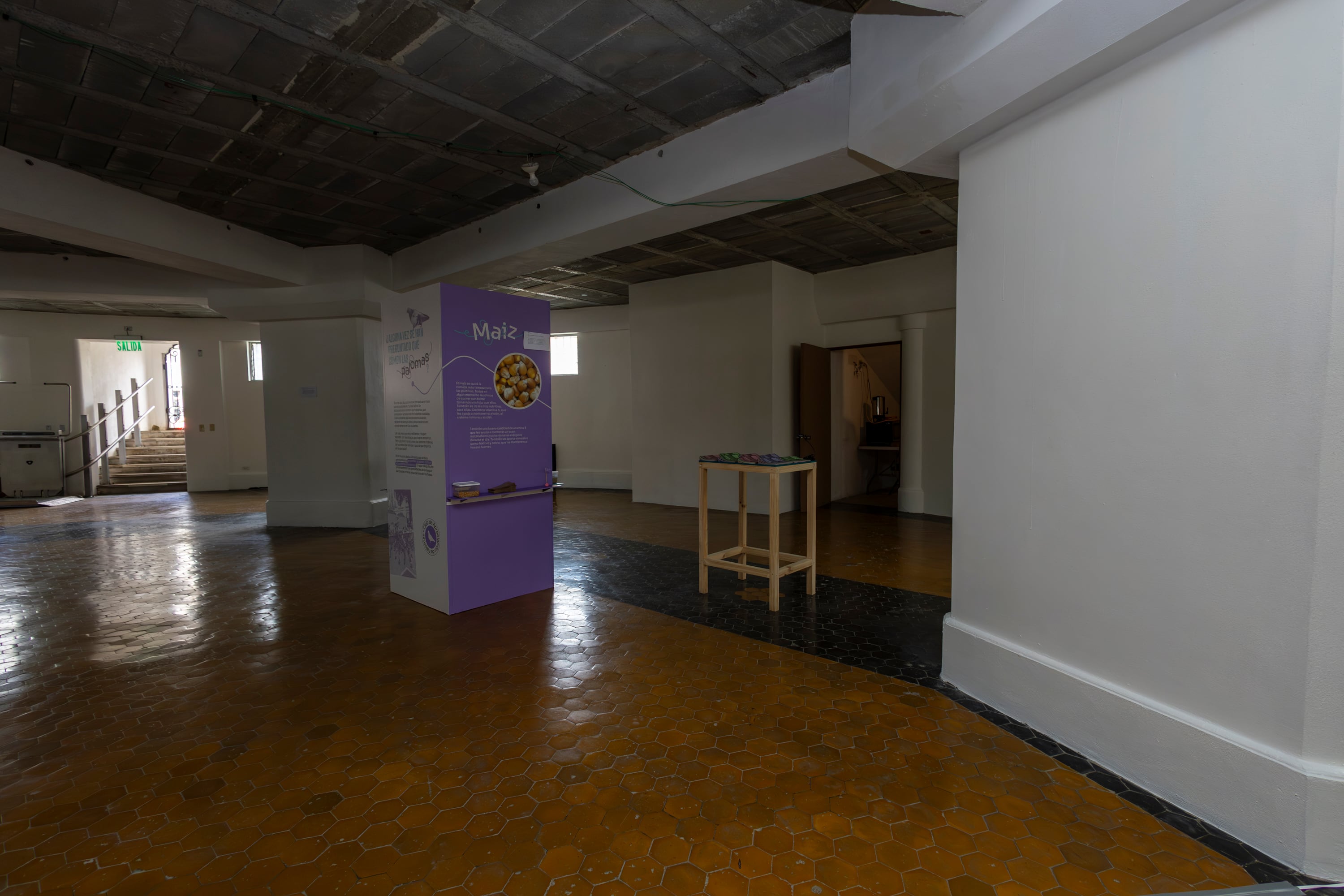 06/11/2024, San José, Parque Central, remodelación de la parte interna del Kiosco en el Parque Central.