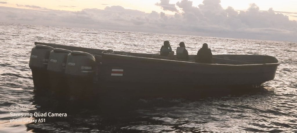 Autoridades panameñas detienen a tres ticos con más de dos toneladas de droga. Foto Ministerio Público de Panamá.