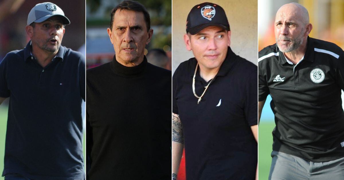 Alexander Vargas, Alexndre Guimaraes, César Alpízar y Luis Marín tienen a sus equipos en los primeros puestos de la tabla del Clausura 2025.