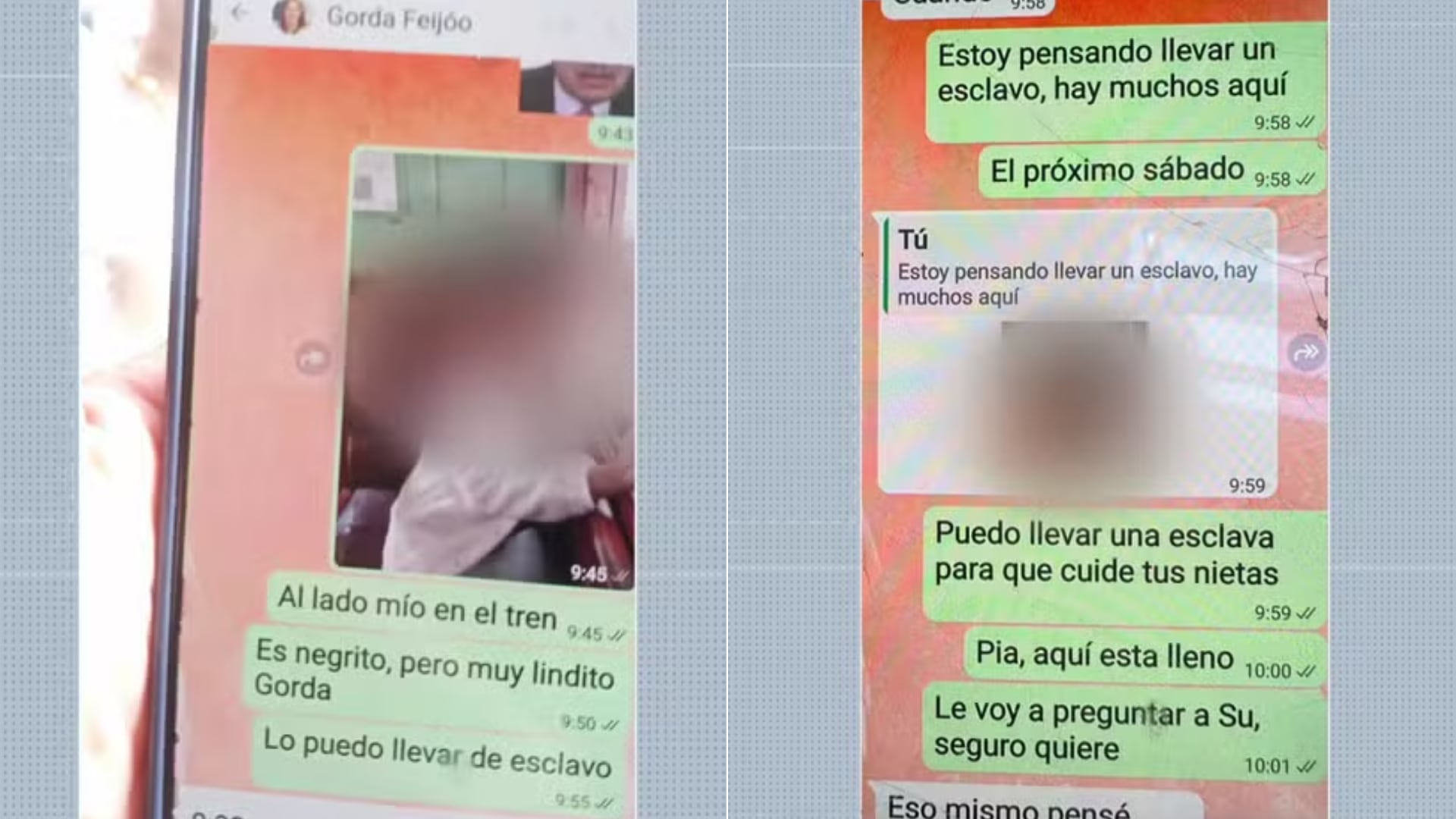 Pasajeros alertaron a la madre del niño sobre las grabaciones. La Policía decomisó el celular y abrió una investigación.