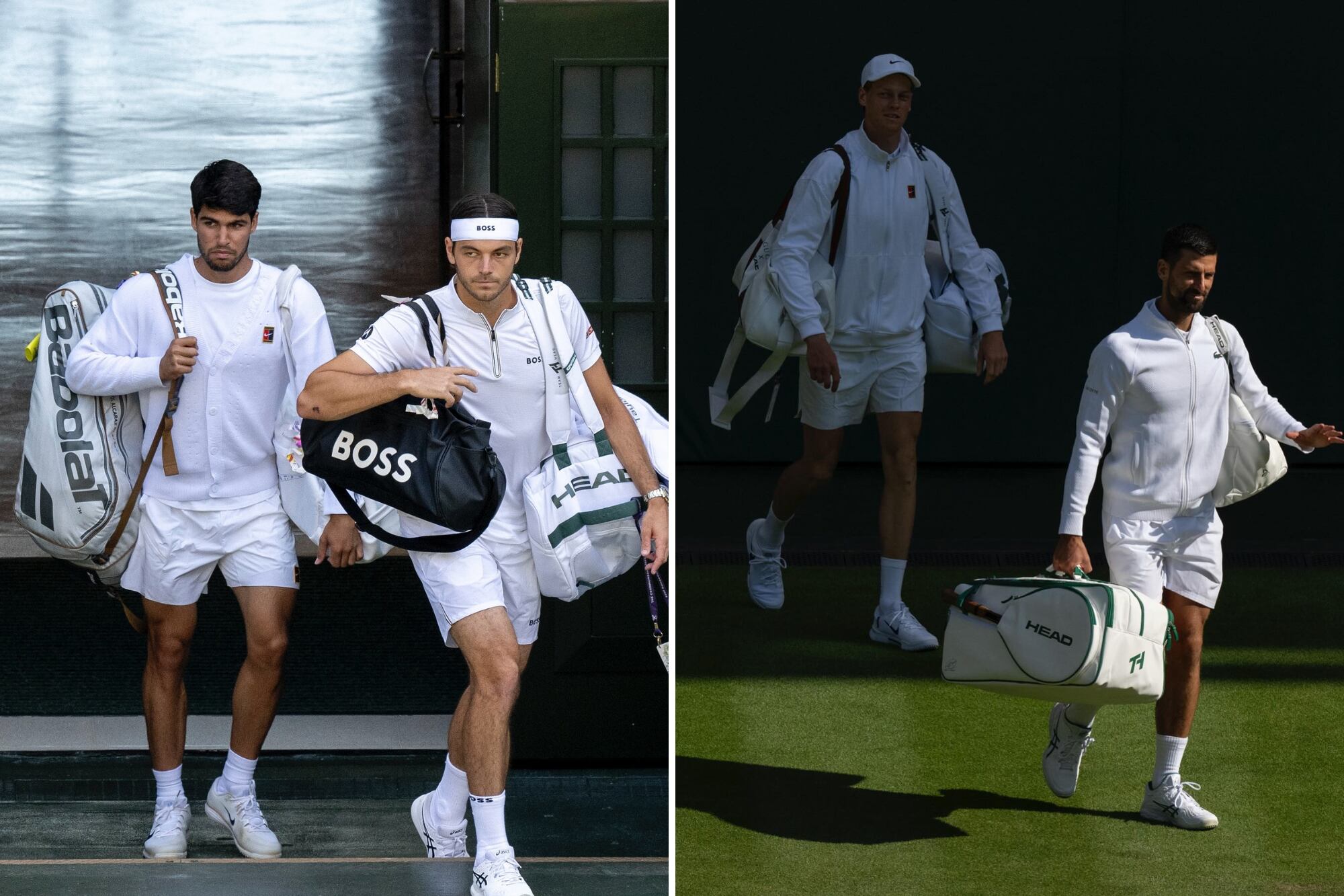 Carlos Alcaraz y Jannik Sinner a la final Wimbledon tras derrotar a Fritz y Djokovic.
