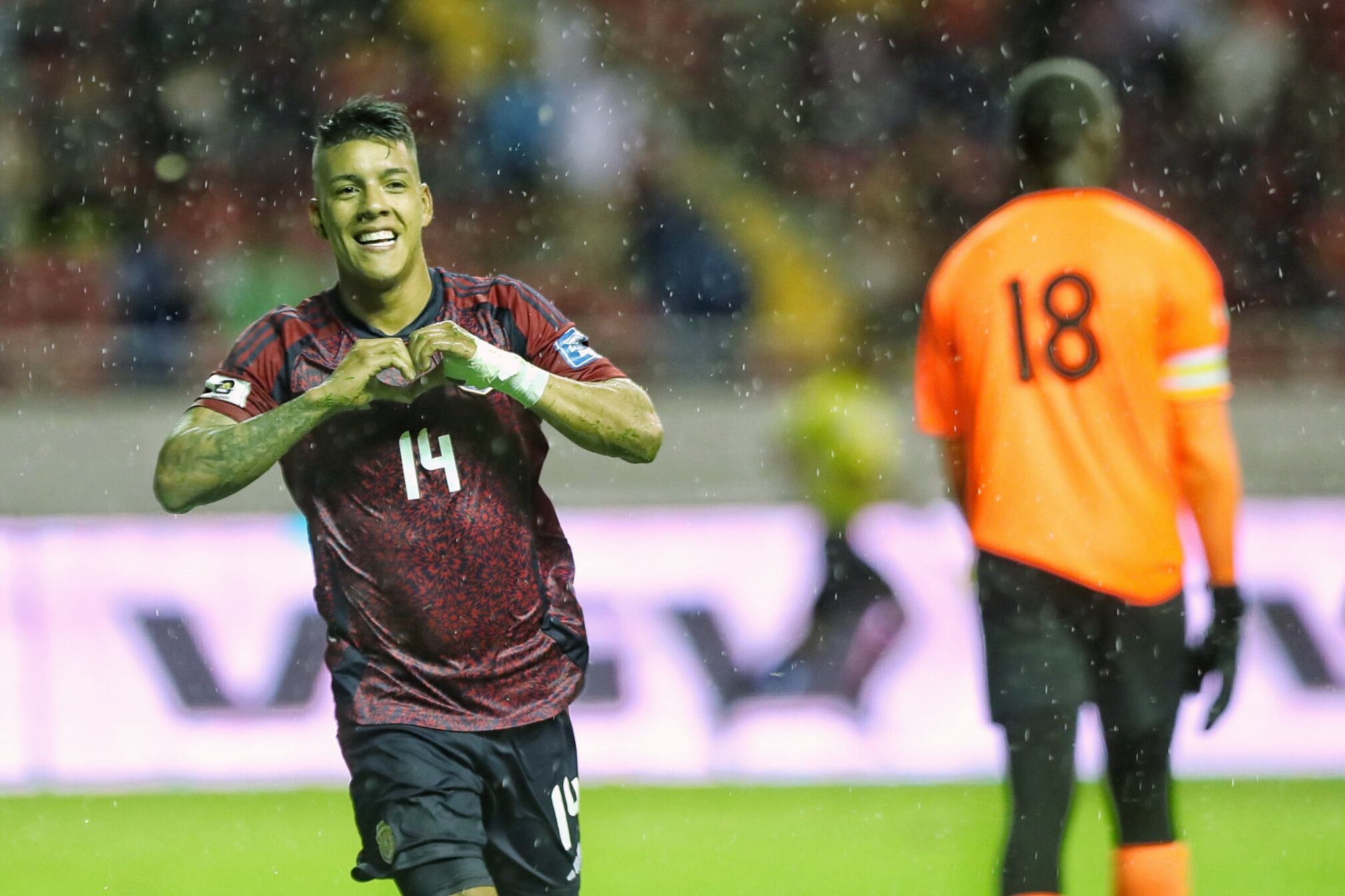 22/05/2024/ Juego entre la selección de Costa Rica vs San Cristóbal y Nieves en el estadio Nacional de Costa Rica por la primera fecha de la eliminatoria al mundial 2026 USA, Canadá y México / Foto John Durán