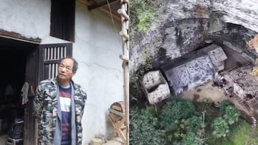Vive solo en una cueva desde hace 50 años con agua, electricidad y sin vecinos: ‘La ubicación es perfecta’