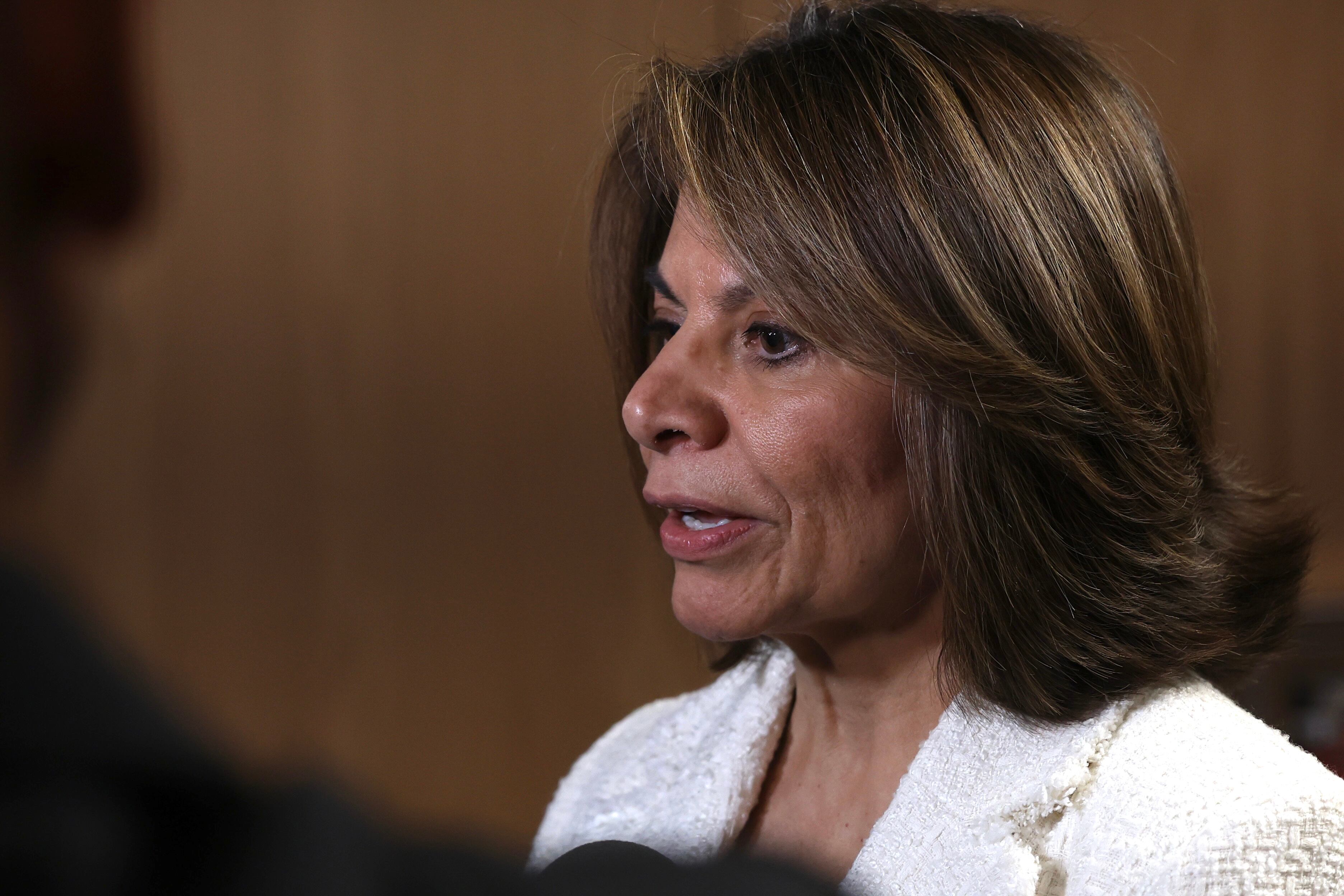 14/08/2025, San José, Asamblea Legislativa, comparecencia de la ex presidente de la república Laura Chinchilla en la comisión de Seguridad y Narcotráfico.