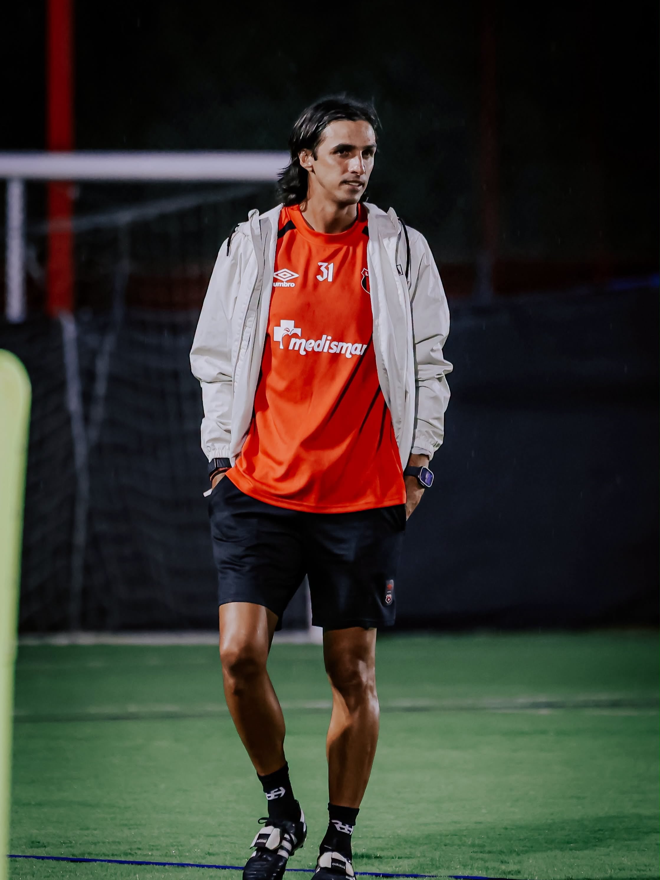 Bryan Ruiz dirigió este lunes 14 de setiembre la práctica de Liga Deportiva Alajuelense.