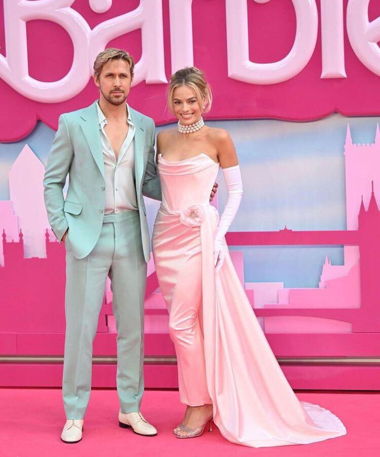 Margot Robbie y Ryan Gosling