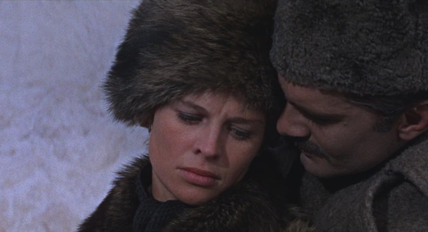 Julie Christie y Omar Sharif en 'Doctor Zhivago' (1965).