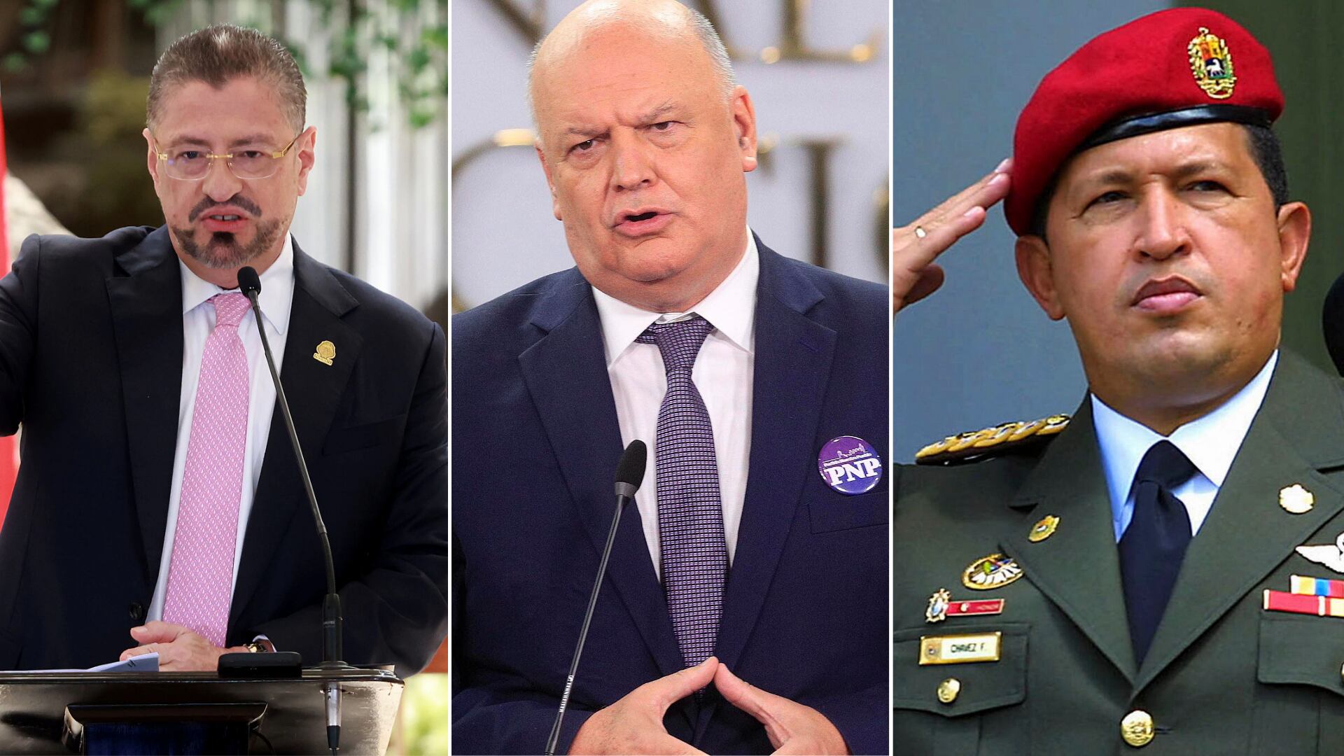 Rodolfo Piza comparó al presidente Rodrigo Chaves con el exmandatario de Venezuela, Hugo Chavez.